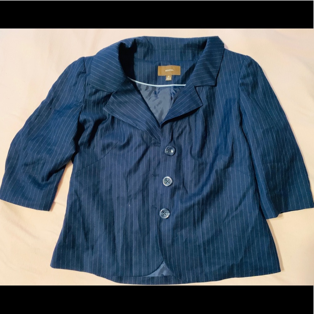 Merona Pinstripe Blazer